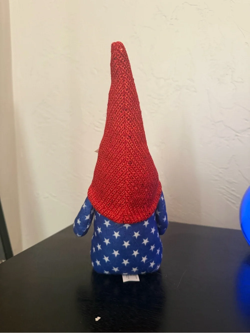 Source Unknown Red & Blue Patriotic Gnome Decor